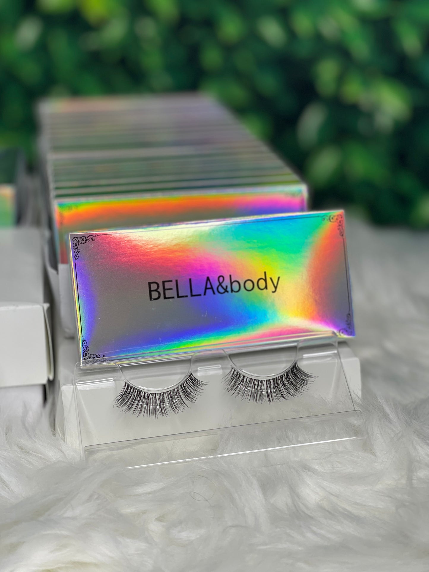 hybrid style faux mink strip lashes